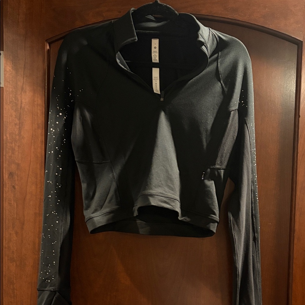 lululemon athletica Black Long Sleeve quarter zip